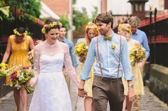 Just married in an efficient and low impact way.